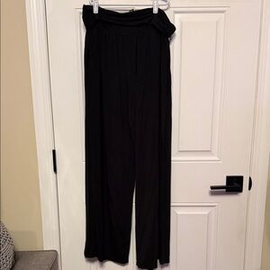 Athleta wide leg fold over pants